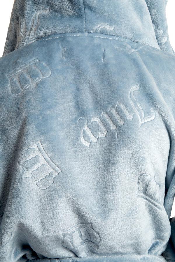 Juicy Couture Hooded Luxe Plush Robe