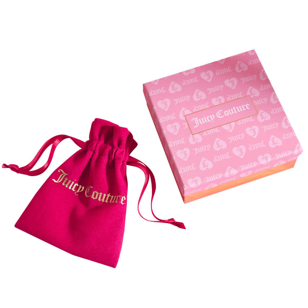 Juicy Couture Juicy Script Crystal Chain Necklace