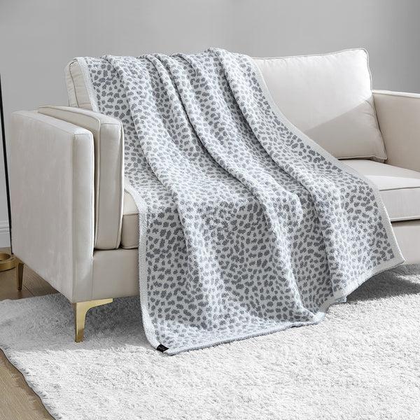 juicy couture Leopard Print Throw Blanket