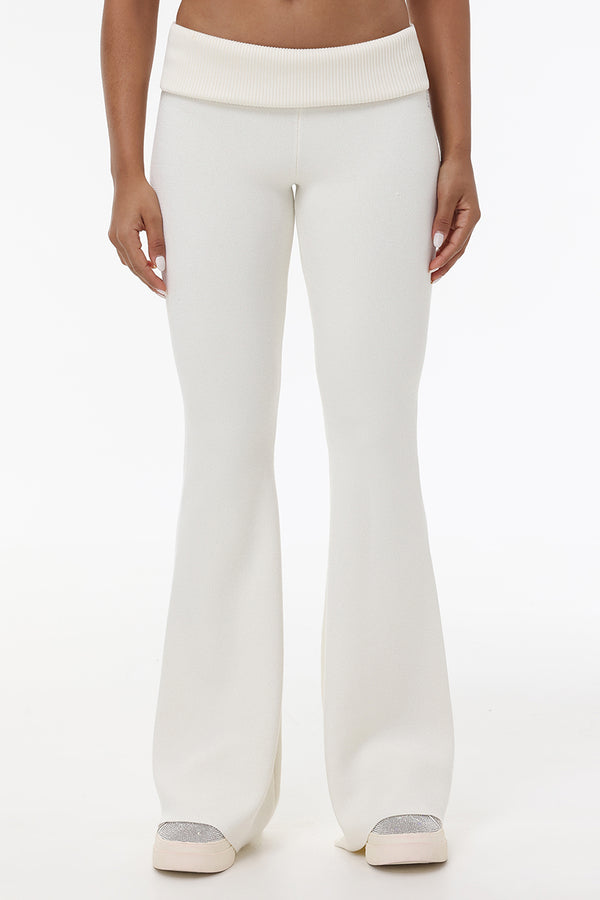 Juicy Couture Low Rise Knit Flare Pants