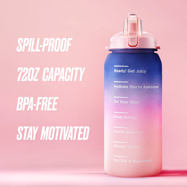 Juicy Couture Motivate Fitness Water Bottle