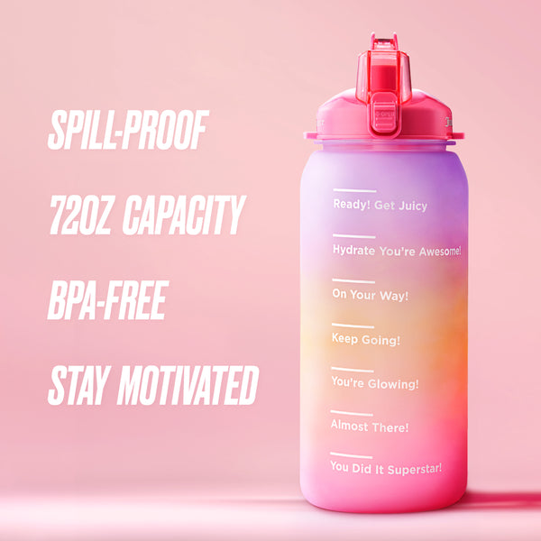 Juicy Couture Motivate Fitness Water Bottle