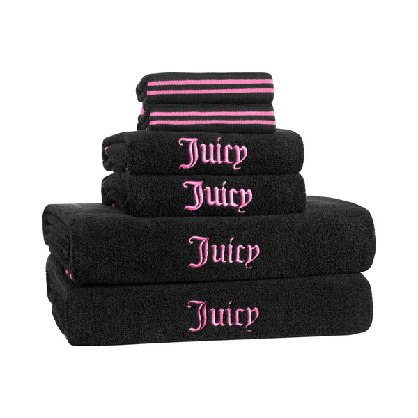 juicy couture Neon Border Bath Towel Set