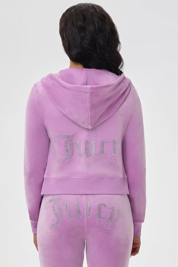 juicy couture OG Big Bling Velour Hoodie Test