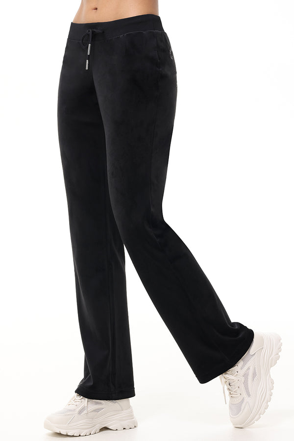 Juicy Couture OG Big Bling Velour Track Pants