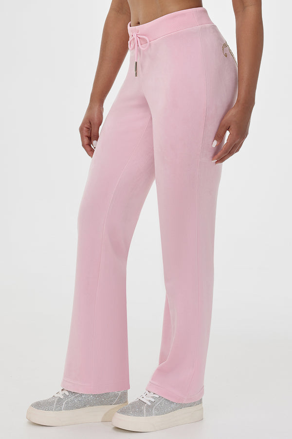Juicy Couture OG Big Bling Velour Track Pants