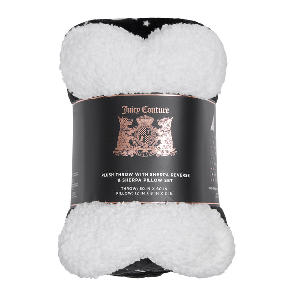 Juicy Couture Pet Blanket & Pillow Set