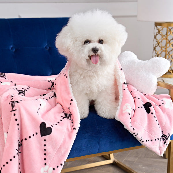juicy couture Pet Blanket & Pillow Set