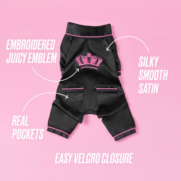 Juicy Couture Juicy Couture Pet Silky Satin Pajamas