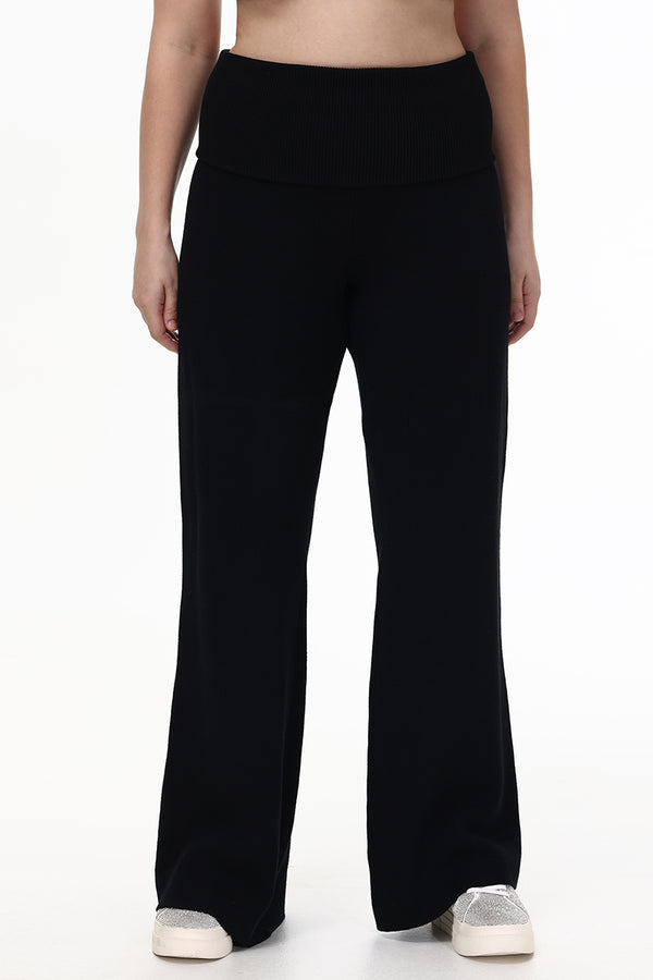 Juicy Couture Plus-Size Low Rise Knit Flare Pants