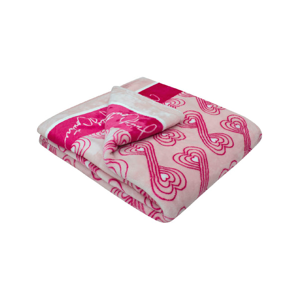 Juicy Couture Plush Throw Blanket