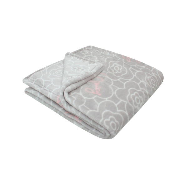 Juicy Couture Plush Throw Blanket