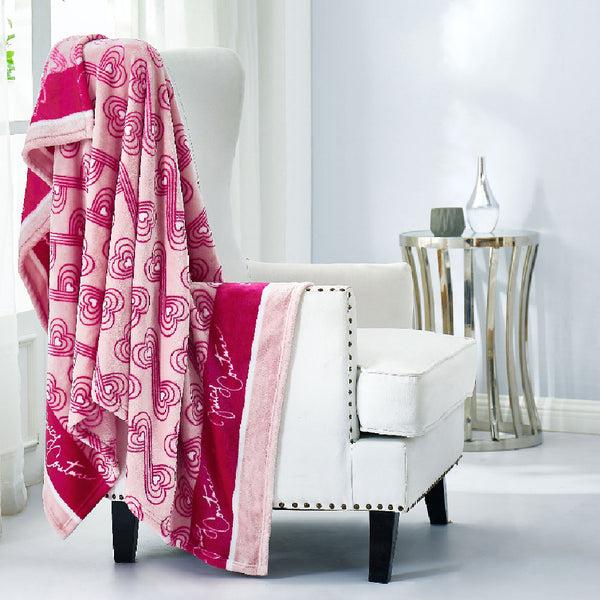 juicy couture Plush Throw Blanket