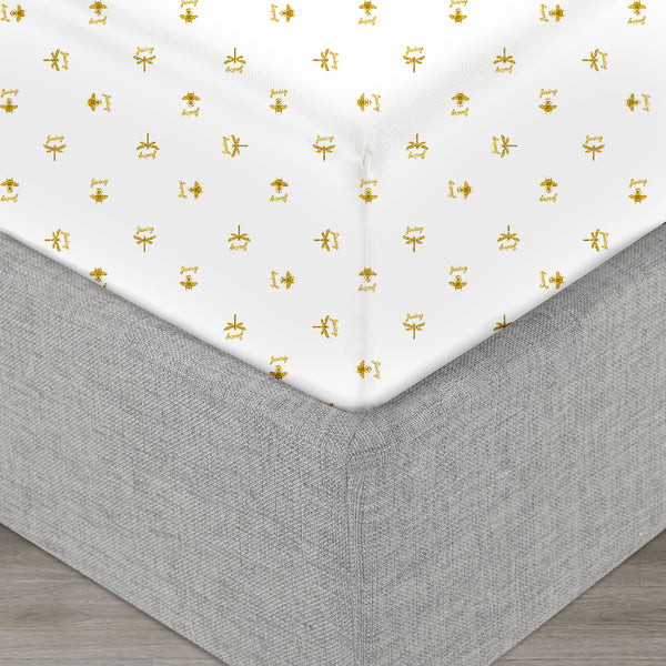 Juicy Couture Printed Microfiber Sheet Set