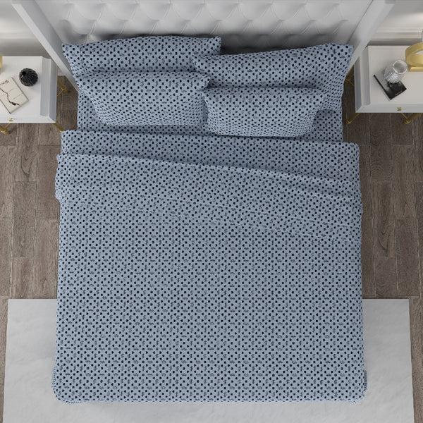 Juicy Couture Printed Microfiber Sheet Set