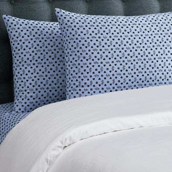 Juicy Couture Printed Microfiber Sheet Set