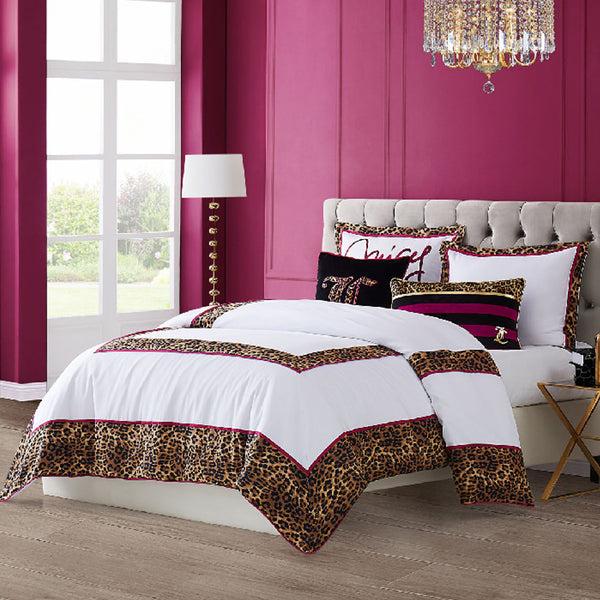 juicy couture Regent Leopard Comforter Set