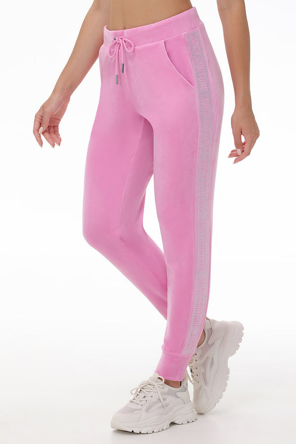 juicy couture Velour Jogger With Side Bling