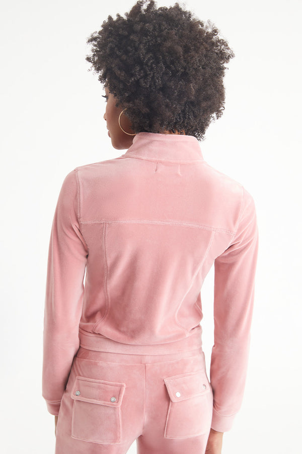 Juicy Couture Velour Moto Jacket