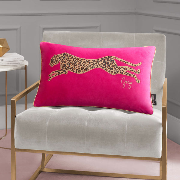 Juicy Couture Velvet Cheetah Pillow