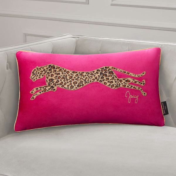 Juicy Couture Velvet Cheetah Pillow