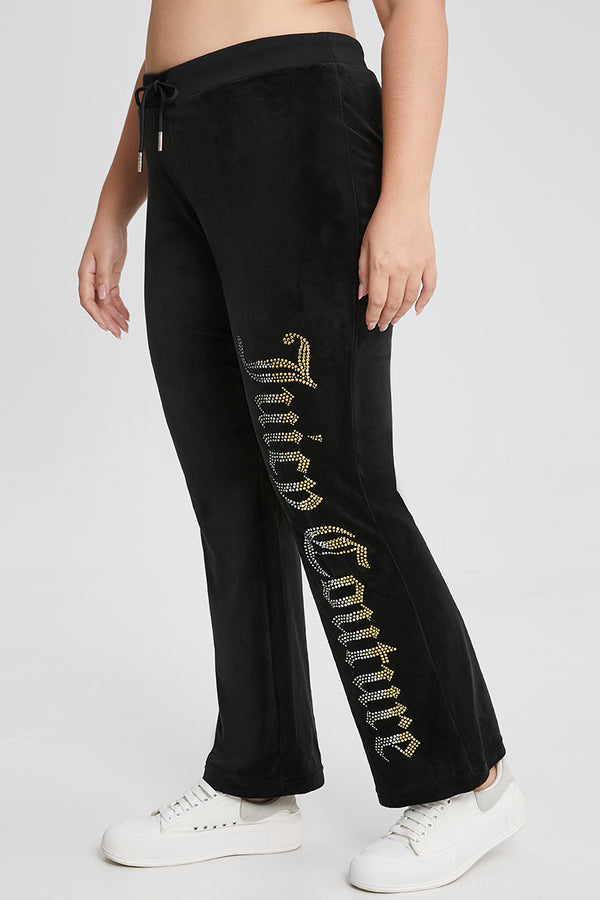 Juicy Couture Plus-Size 30th Birthday Ombre Bling Pants