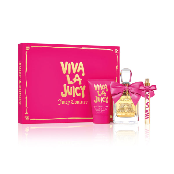 Juicy Couture Viva La Juicy Eau De Parfum 3 Piece Full Size Gift Set