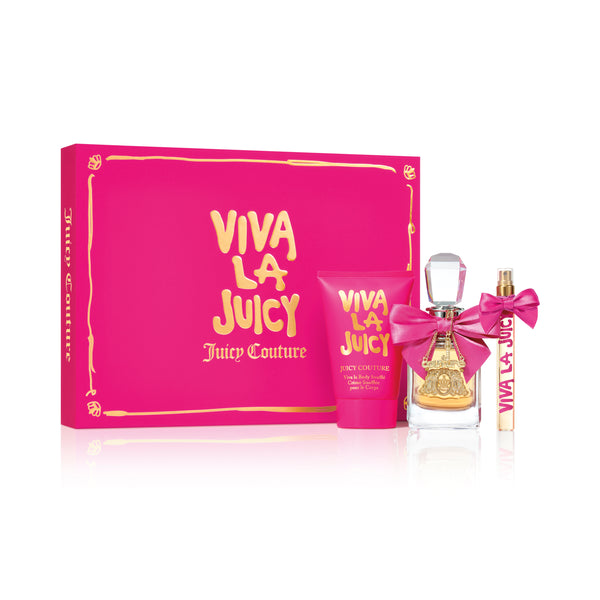 Juicy Couture Viva La Juicy Eau De Parfum 3 Piece Gift Set