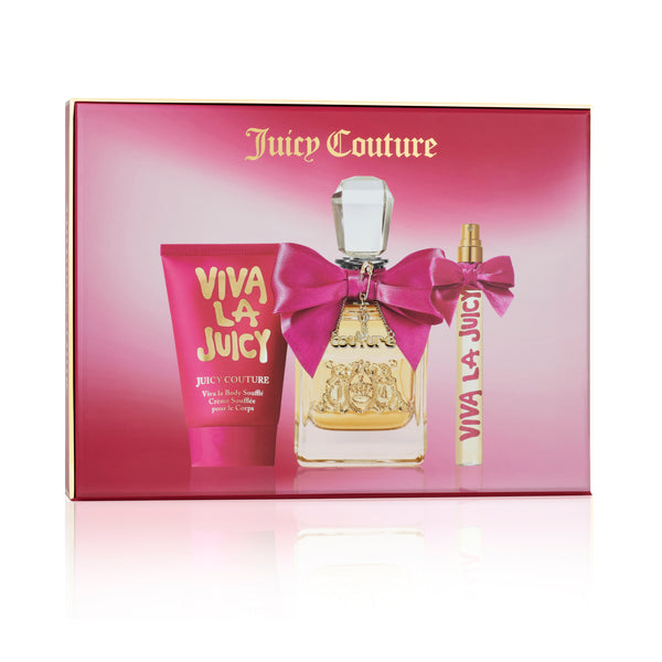 Juicy Couture Viva La Juicy Eau De Parfum 3 Piece Gift Set