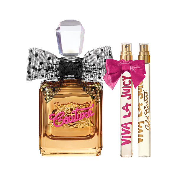Juicy Couture Viva La Juicy Gold Couture 3 Piece Holiday Gift Set
