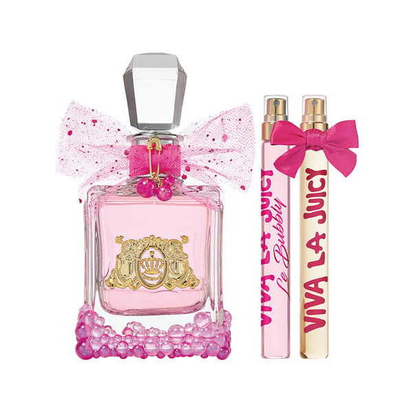 Juicy Couture Viva La Juicy Le Bubbly 3 Piece Holiday Gift Set