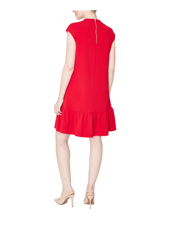Julia Jordan DONNA RICCO - SLEEVELESS EASY DRESS CRIMSON