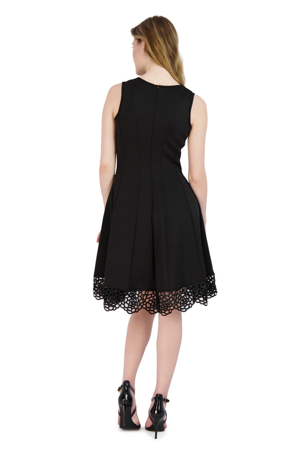 Julia Jordan DONNA RICCO - SLEEVELESS DRESS BLACK