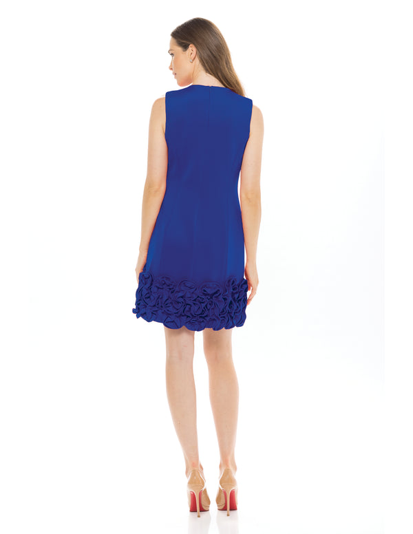 Julia Jordan DONNA RICCO - SLEEVELESS DRESS COBALT