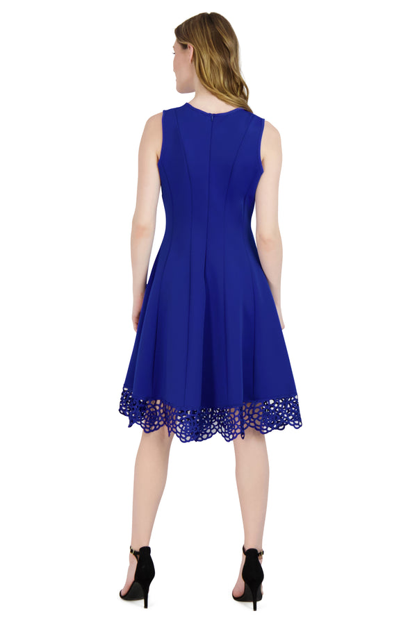 Julia Jordan DONNA RICCO - SLEEVELESS DRESS COBALT