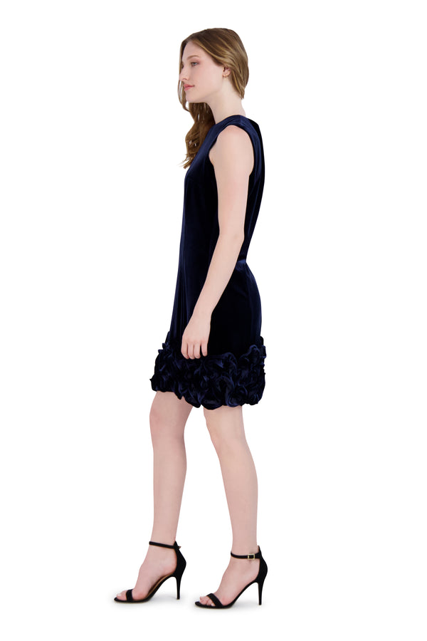 Julia Jordan DONNA RICCO - SLEEVELESS DRESS NAVY