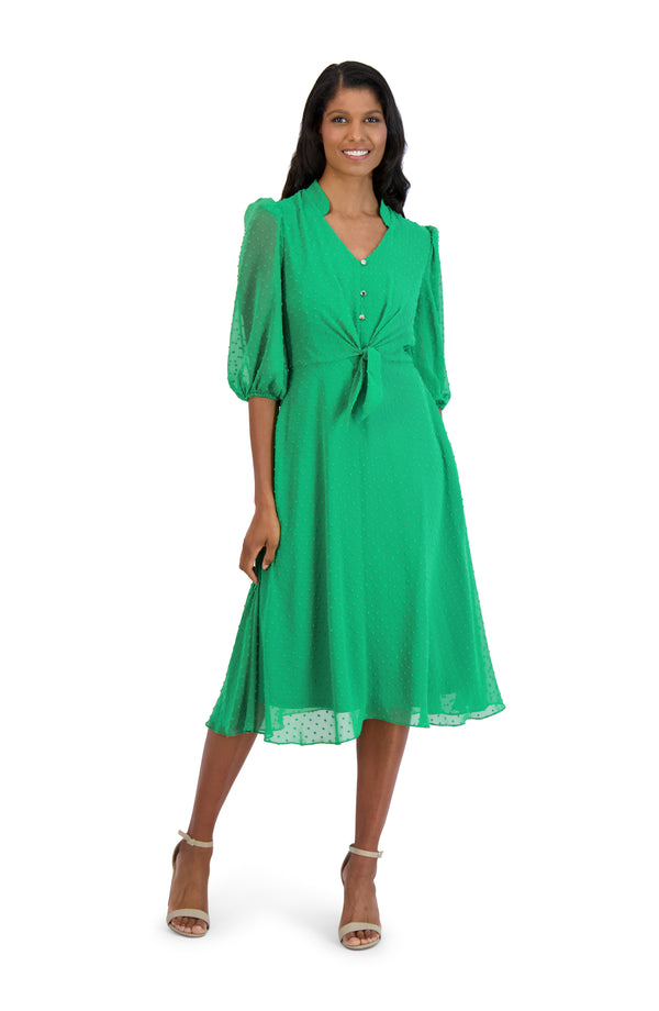 julia jordan Front Tie Maxi Dress 2