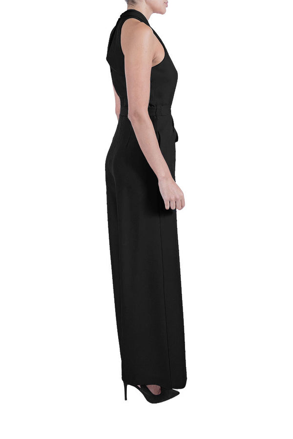 Julia Jordan HALTER JUMPSUIT BLACK