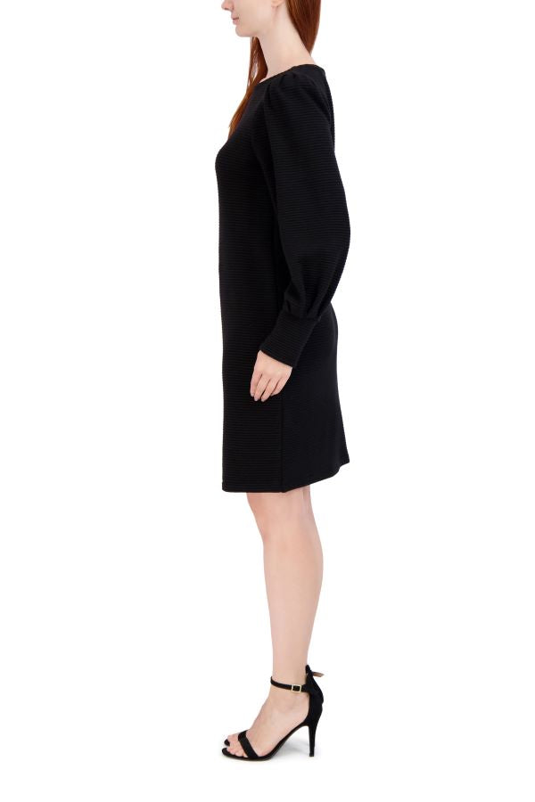 Julia Jordan Long Sleeve Sheath Black