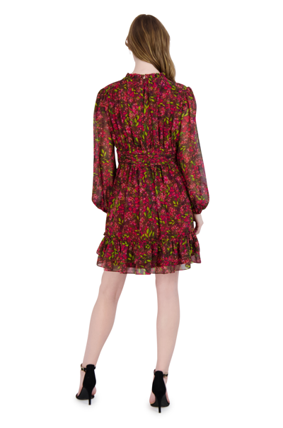 Julia Jordan Long Sleeve Short Dress 2