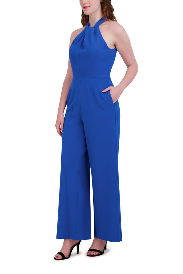 Julia Jordan SLEEVELESS JUMPSUIT BLUE