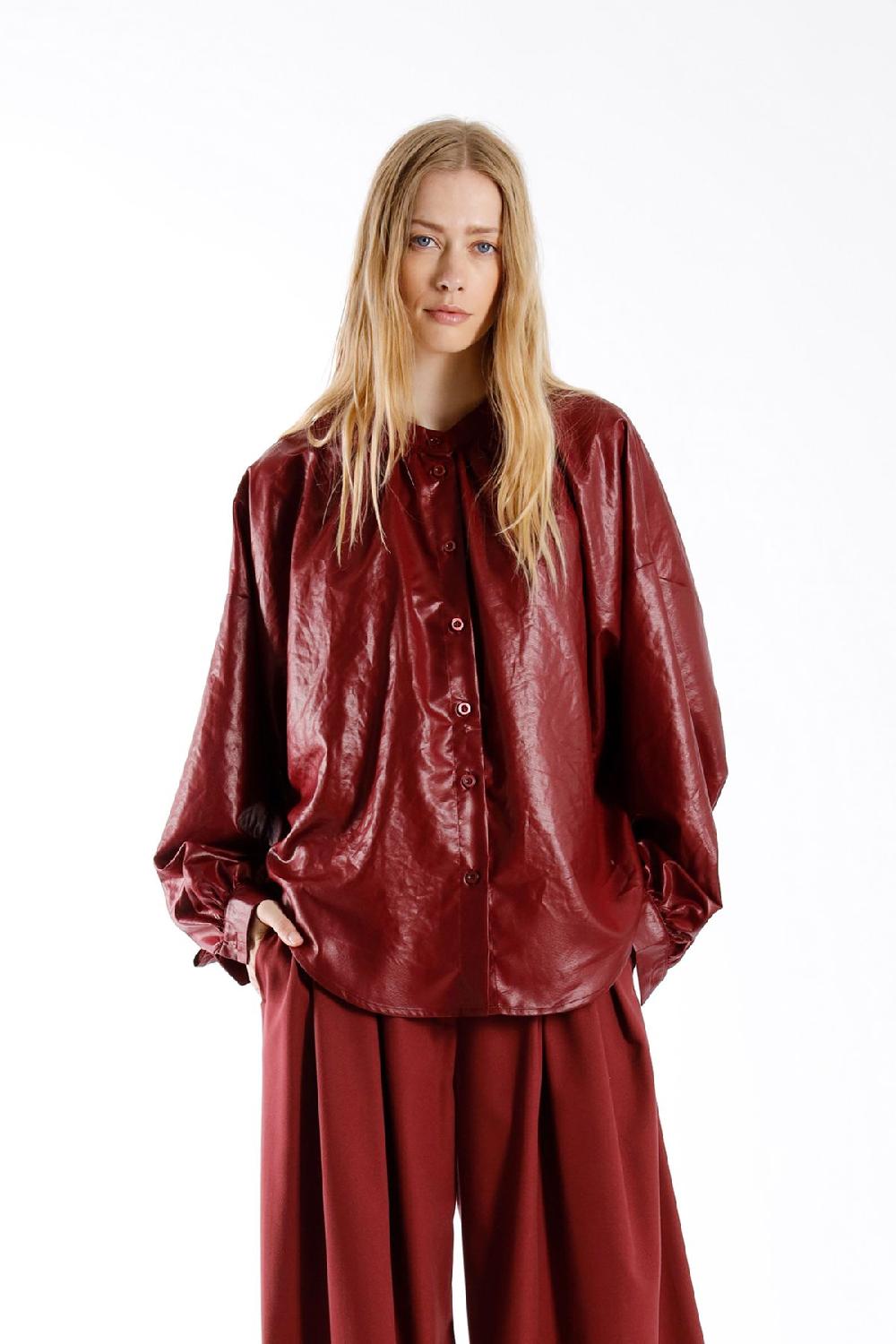 Julia June Blouse Gisele Burgundy