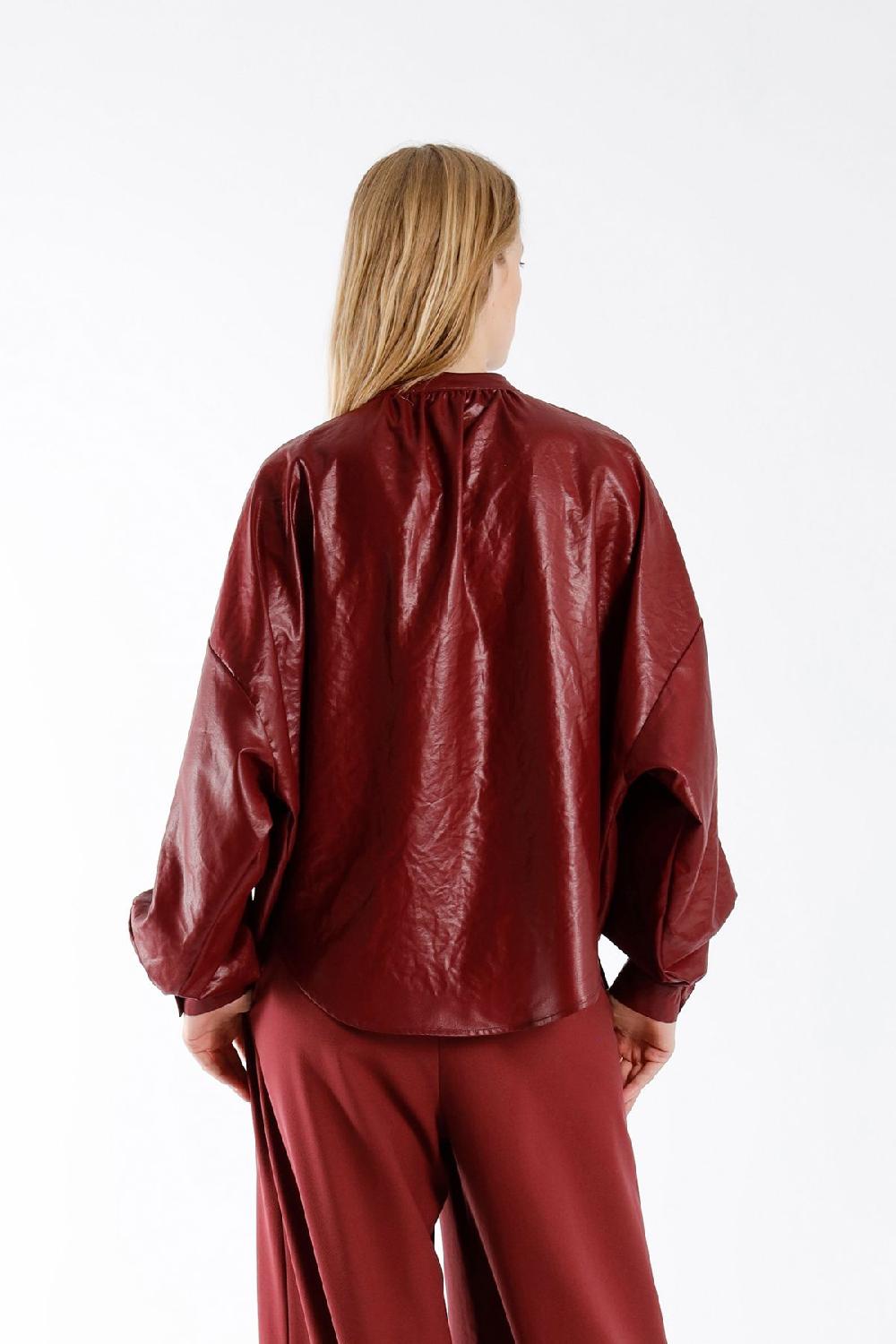 Julia June Blouse Gisele Burgundy