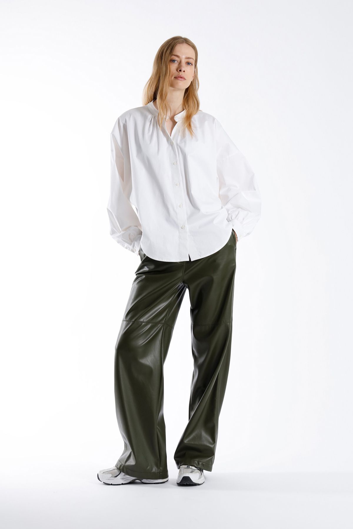 julia june blouse Gisele off-white