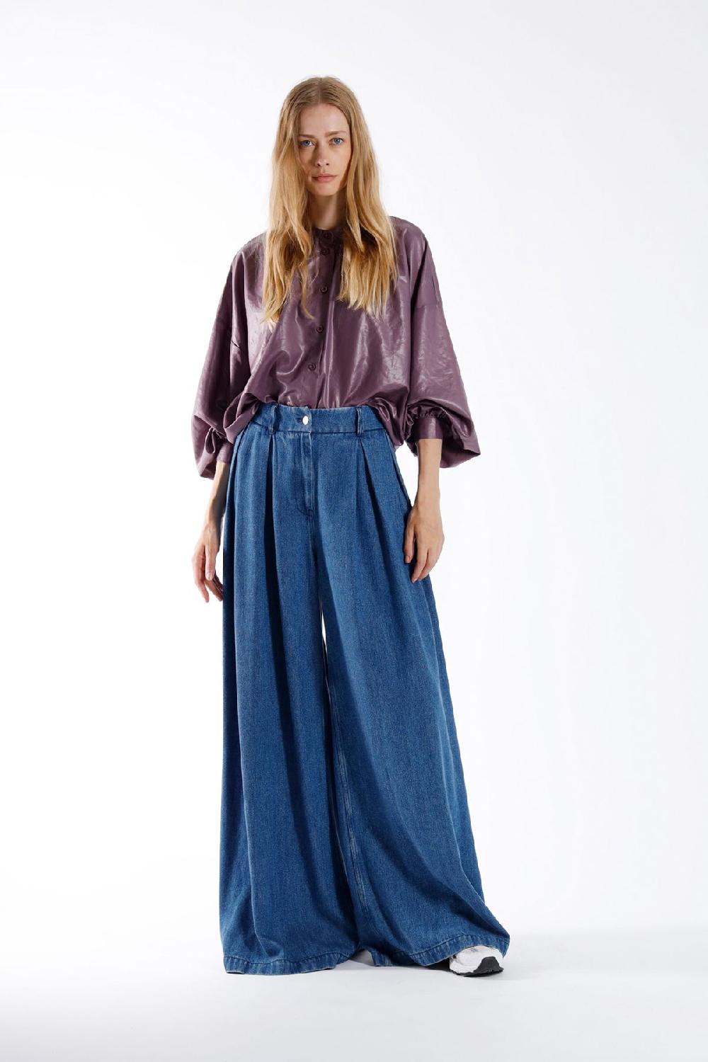 julia june blouse Gisele purple