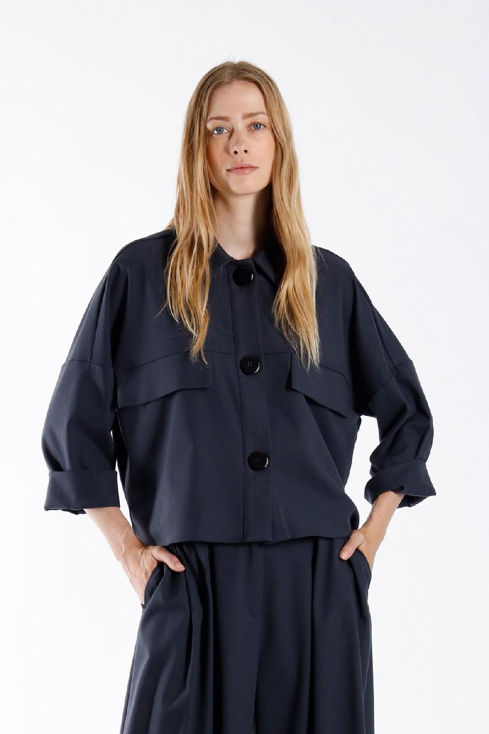 Julia June Blouse Latina Antracite