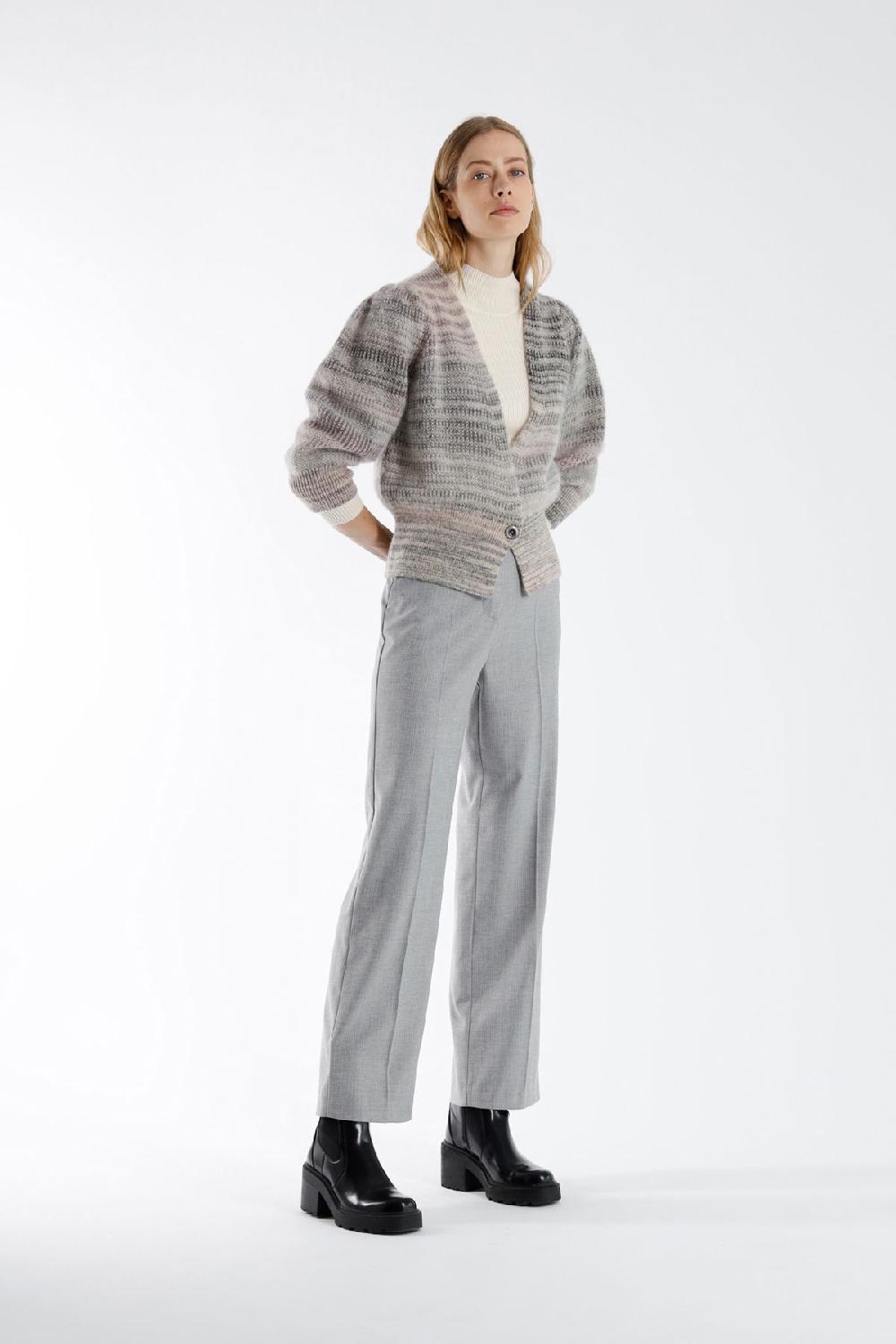 julia june cardigan Petal multi grey