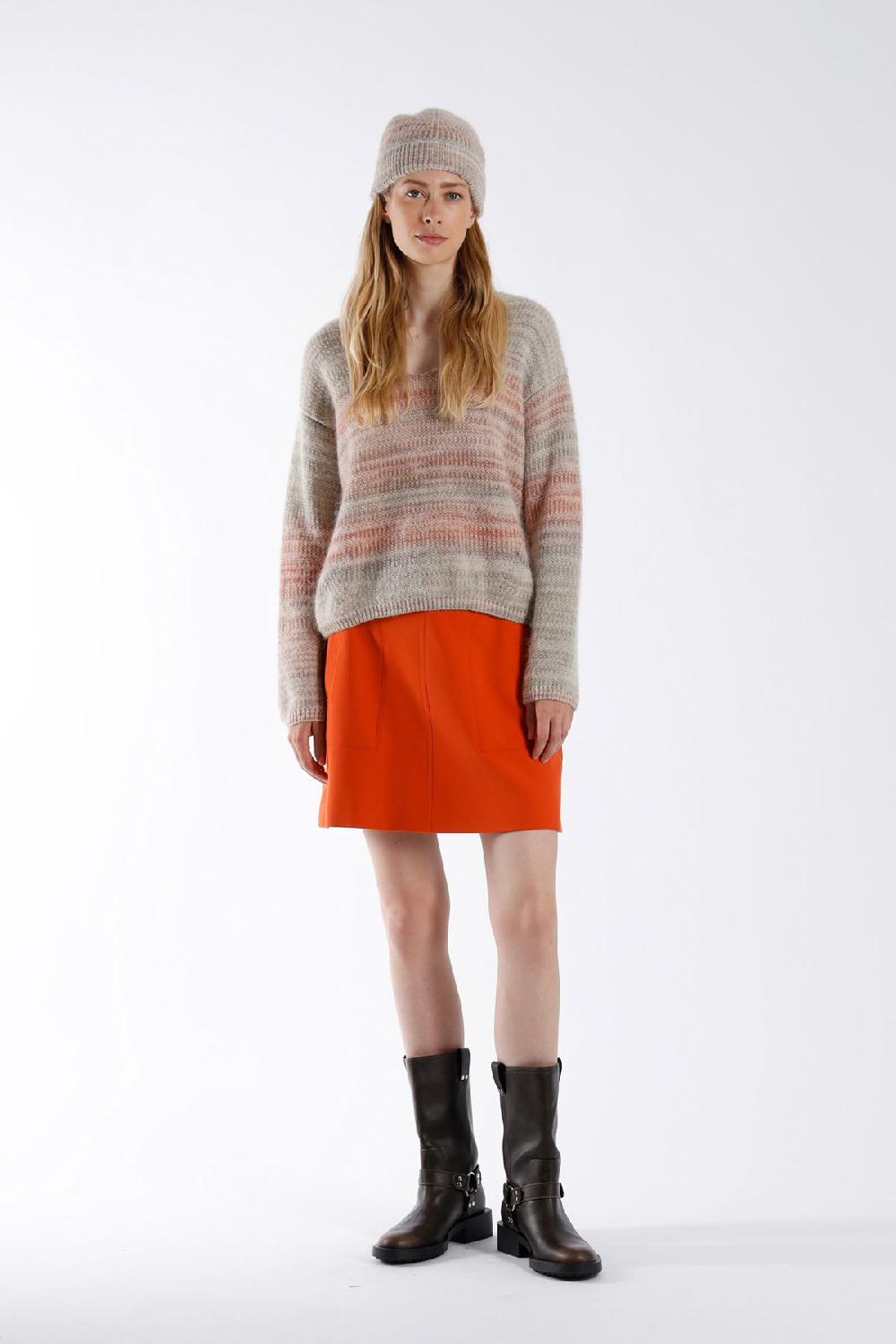 julia june hat Pepper multi orange