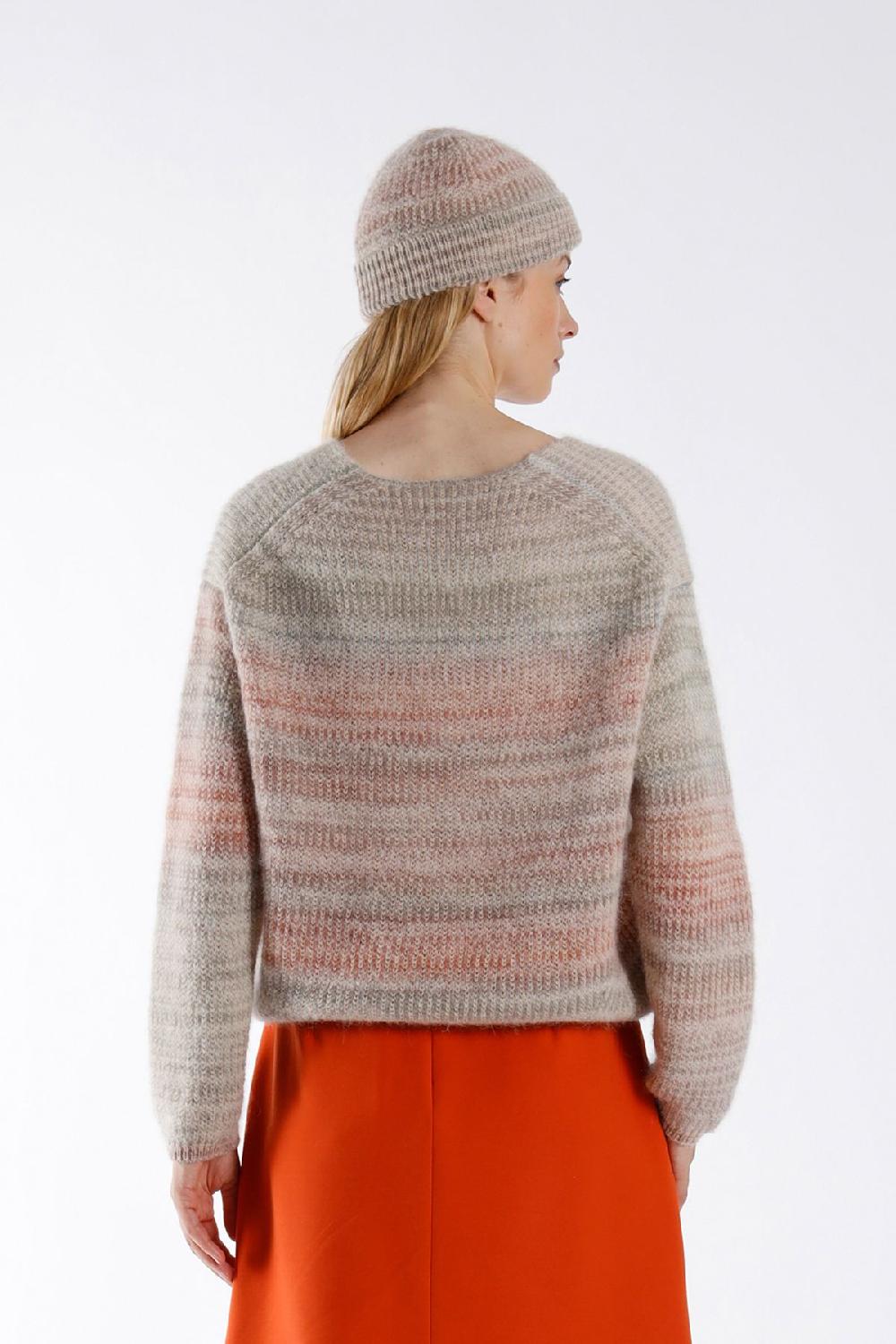 Julia June Pullover Patina Multi Orange