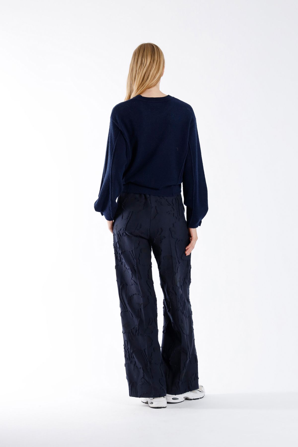Julia June Pullover Window Navy